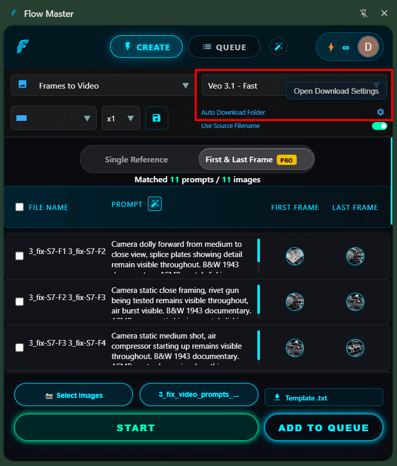 Auto Download